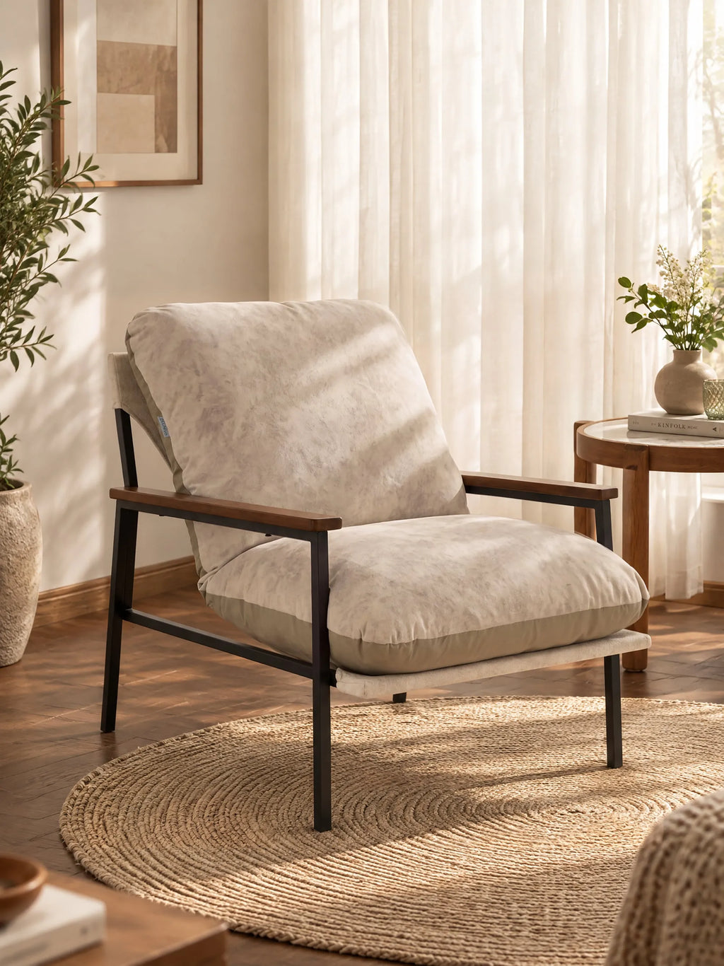 Cortina Dual-Sided Lounge Chair